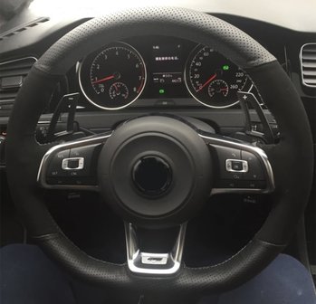 VW Golf 7 alcantara stuur hoes diversen kleuren
