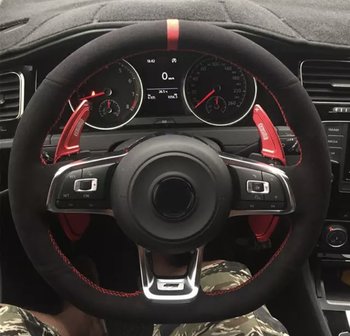 VW Golf 7 alcantara stuur hoes diversen kleuren