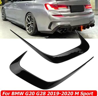 BMW G20 M Pakket splitters glans zwart of carbon