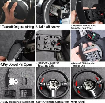 BMW F20/F30/F10 flippers en meer modellen zie foto 4