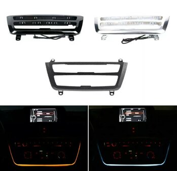 BMW F30 / F31 radio led trim verlichting