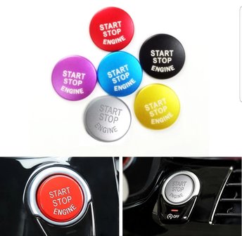 BMW E90 start stop knop diversen kleuren