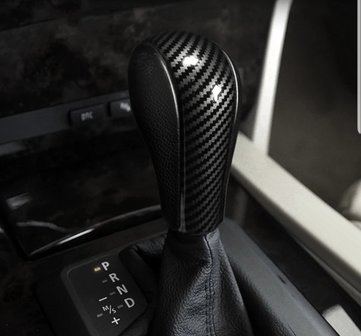 BMW E60/ X5 &amp;X6 pook cover trims carbon en rood carbon