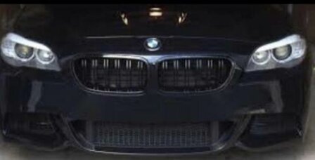 BMW F10 grille glans zwart M look 