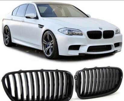 BMW F10 grille mat zwart