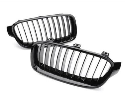 BMW F30 grille glans zwart