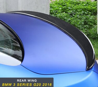 BMW G20 Carbon spoiler lip in 4 stylen