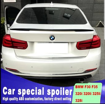 BMW spoiler lip ongespoten