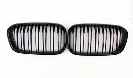 BMW F20 mat zwarte grille dual 2015-2017