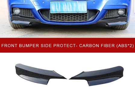 BMW G20 carbon splitters