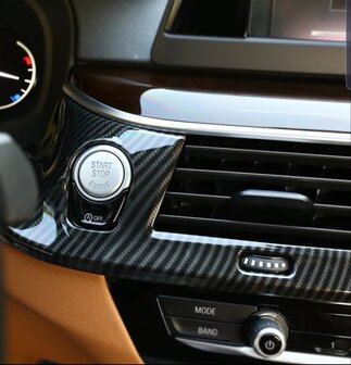 BMW G30 carbon trim ventilator
