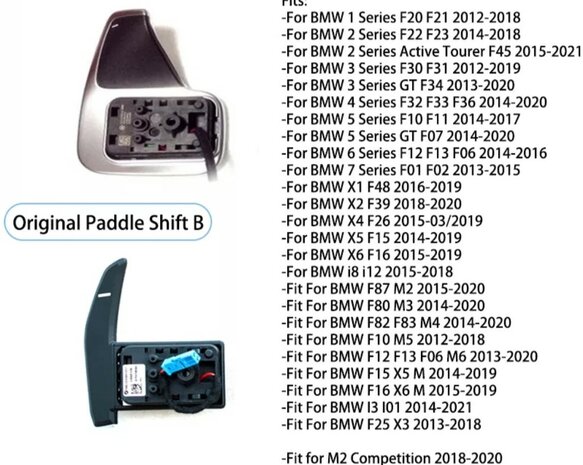 BMW F20/F30/F10 flippers en meer modellen zie foto 4