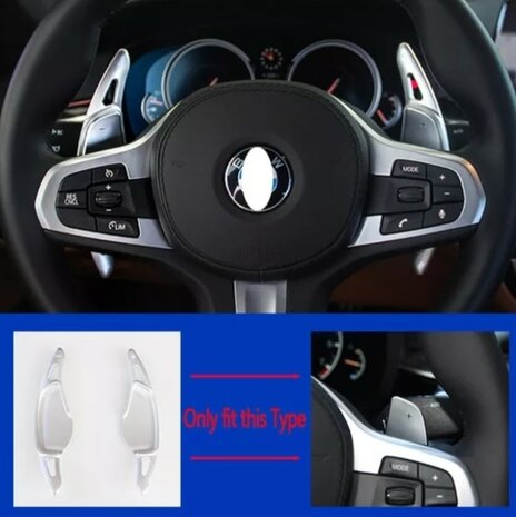 BMW G30 F40 flippers, paddle shifters