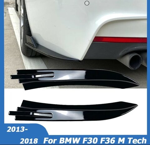 BMW F30 F36 side blades extensions