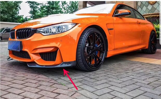 BMW F80/F82/F83 M3 M4 carbon front spitters
