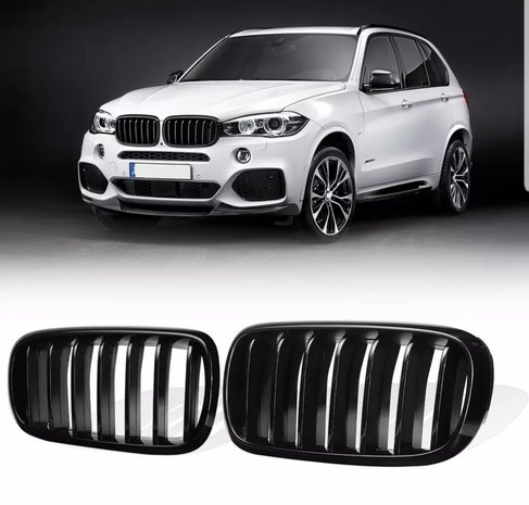 BMW X5 F15 F16/2014-2018 M Stijle grille glans zwart