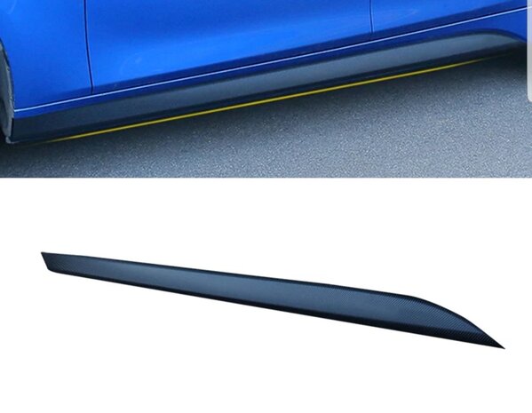 BMW G20 side skirt sticker set carbon