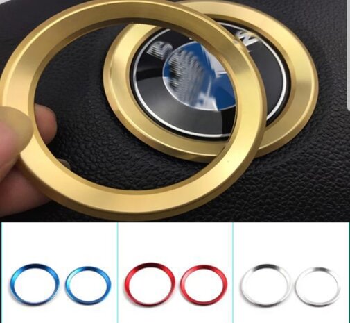 BMW E39 E60 E90 E34 E46 stuurwiel aluminium ring color