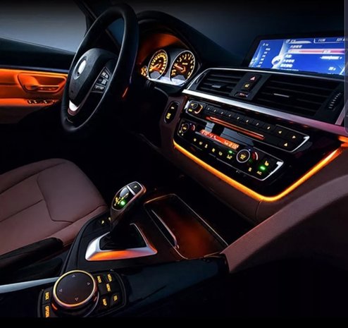 BMW F30 F35 sfeer verlichting interieur