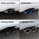 Audi-A3-A4-B8-passat-B7-cc-uitlaat-tip-3-kleuren